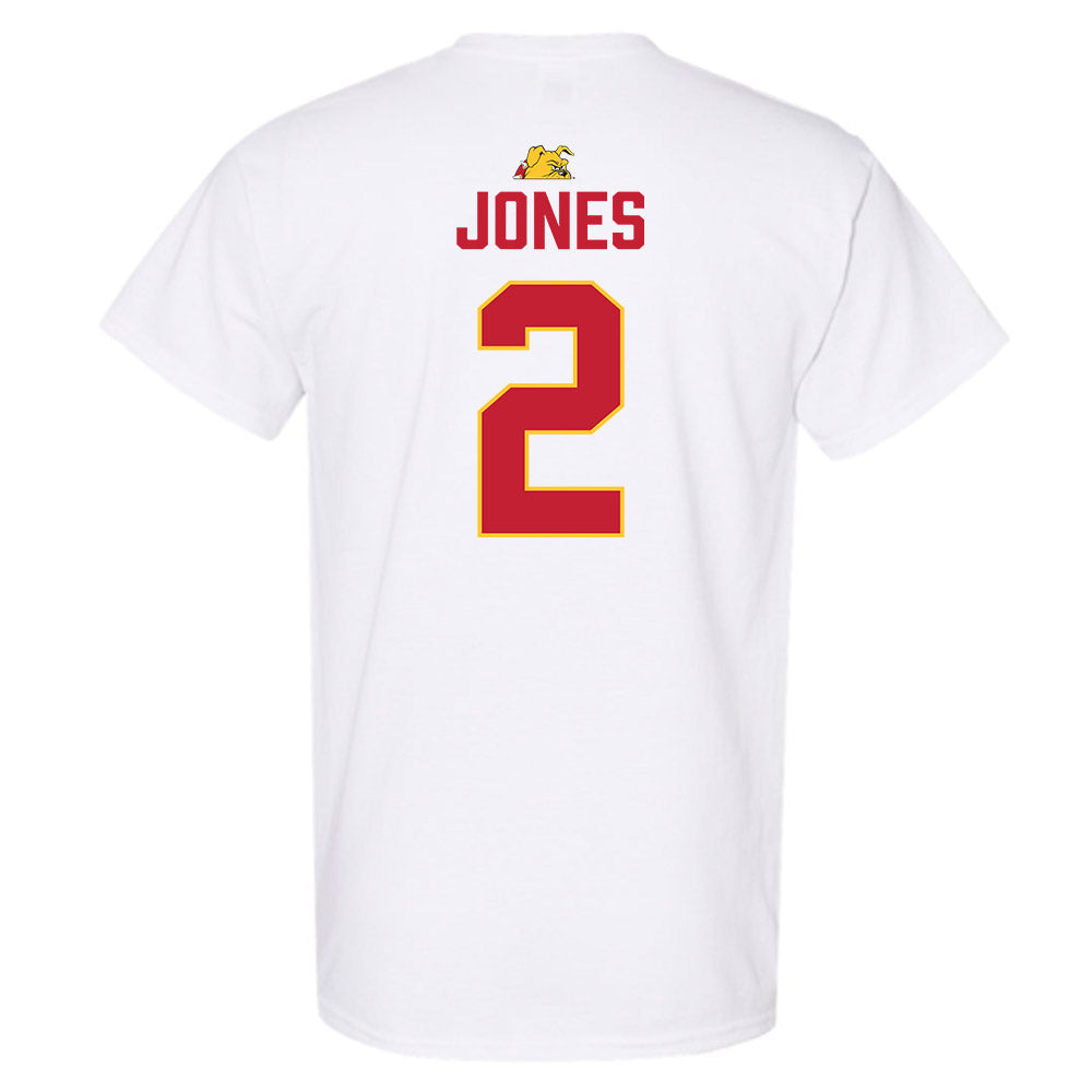 Ferris State - NCAA Football : Daviere Jones - 5 years National Champions T-Shirt-1