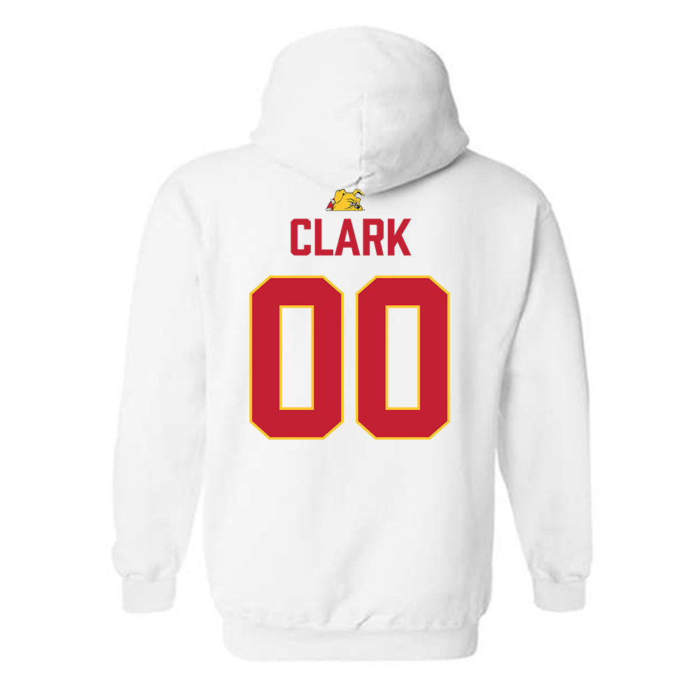 Ferris State - NCAA Football : Brayden Clark - 5 years National Champions Hooded Sweatshirt-1