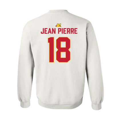 Ferris State - NCAA Football : Mervens Jean Pierre - 5 years National Champions Crewneck Sweatshirt-1