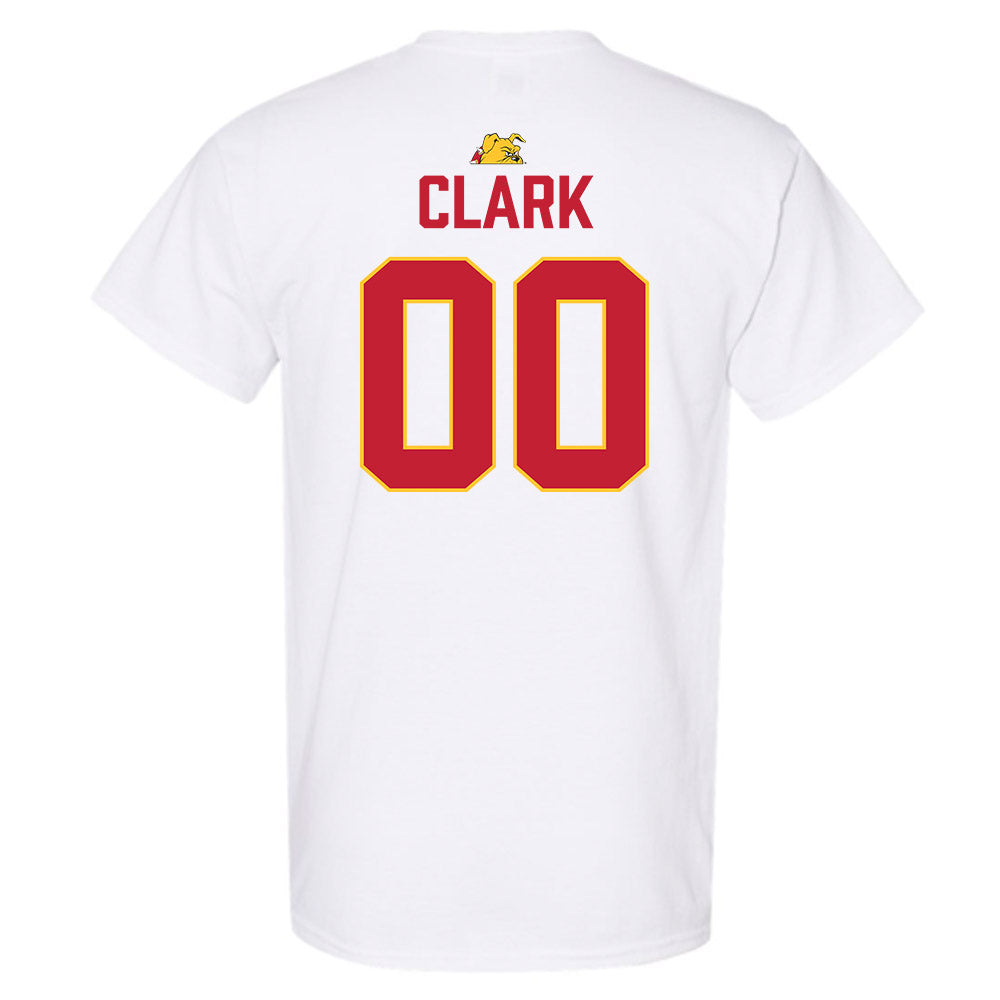 Ferris State - NCAA Football : Brayden Clark - 5 years National Champions T-Shirt-1