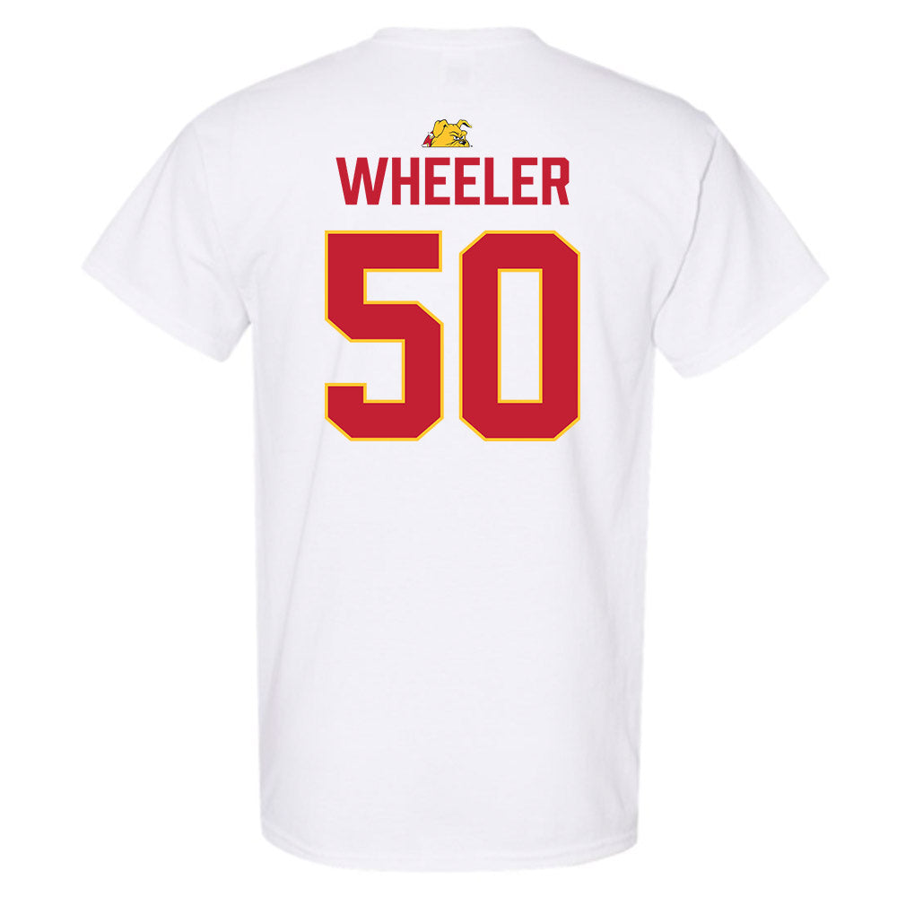 Ferris State - NCAA Football : Deshaun Wheeler - 5 years National Champions T-Shirt-1