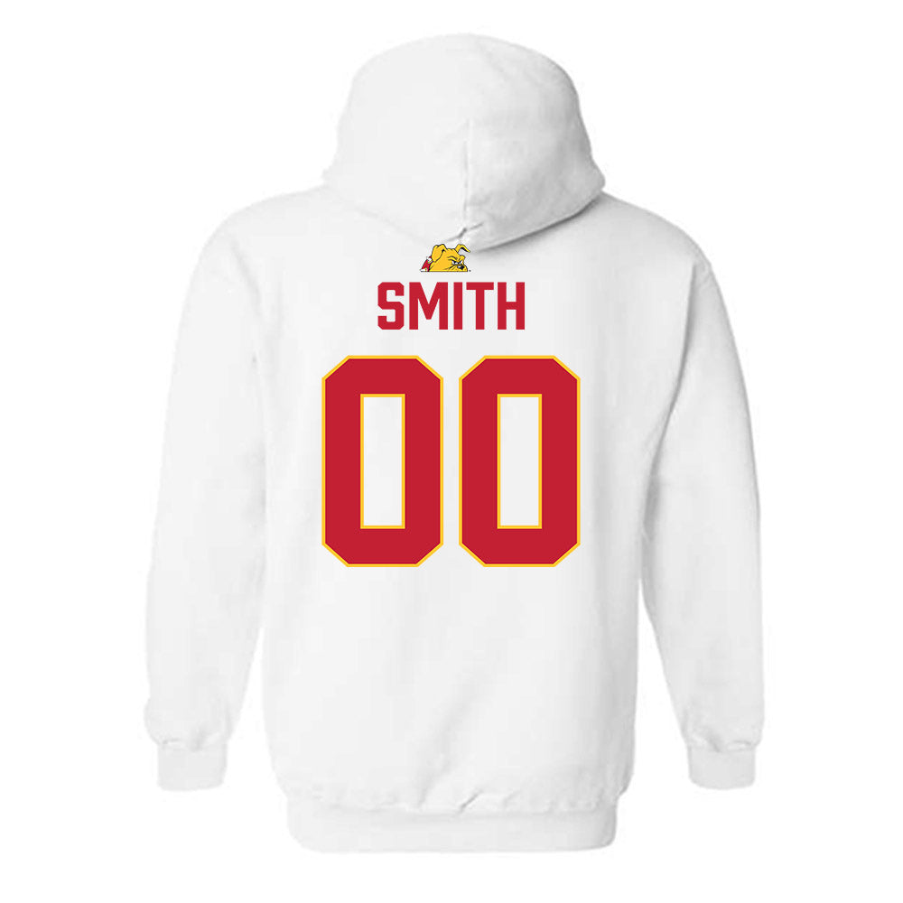 Ferris State - NCAA Football : Yaheem Smith - 5 years National Champions Hooded Sweatshirt-1