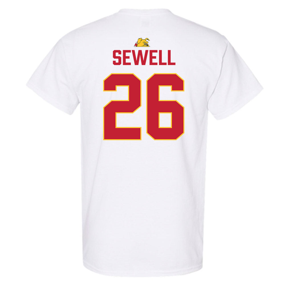 Ferris State - NCAA Football : JJ Sewell - 5 years National Champions T-Shirt-1