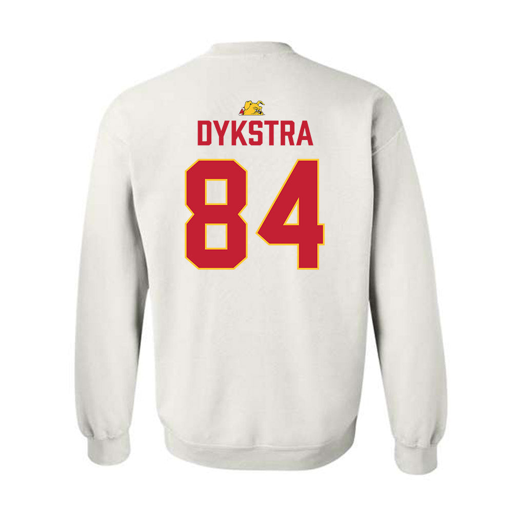 Ferris State - NCAA Football : Mason Dykstra - 5 years National Champions Crewneck Sweatshirt-1