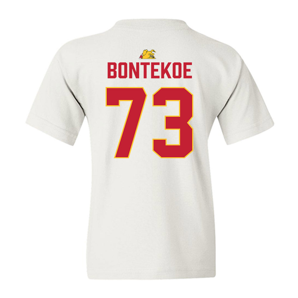 Ferris State - NCAA Football : Mack Bontekoe - 5 years National Champions Youth T-Shirt-1
