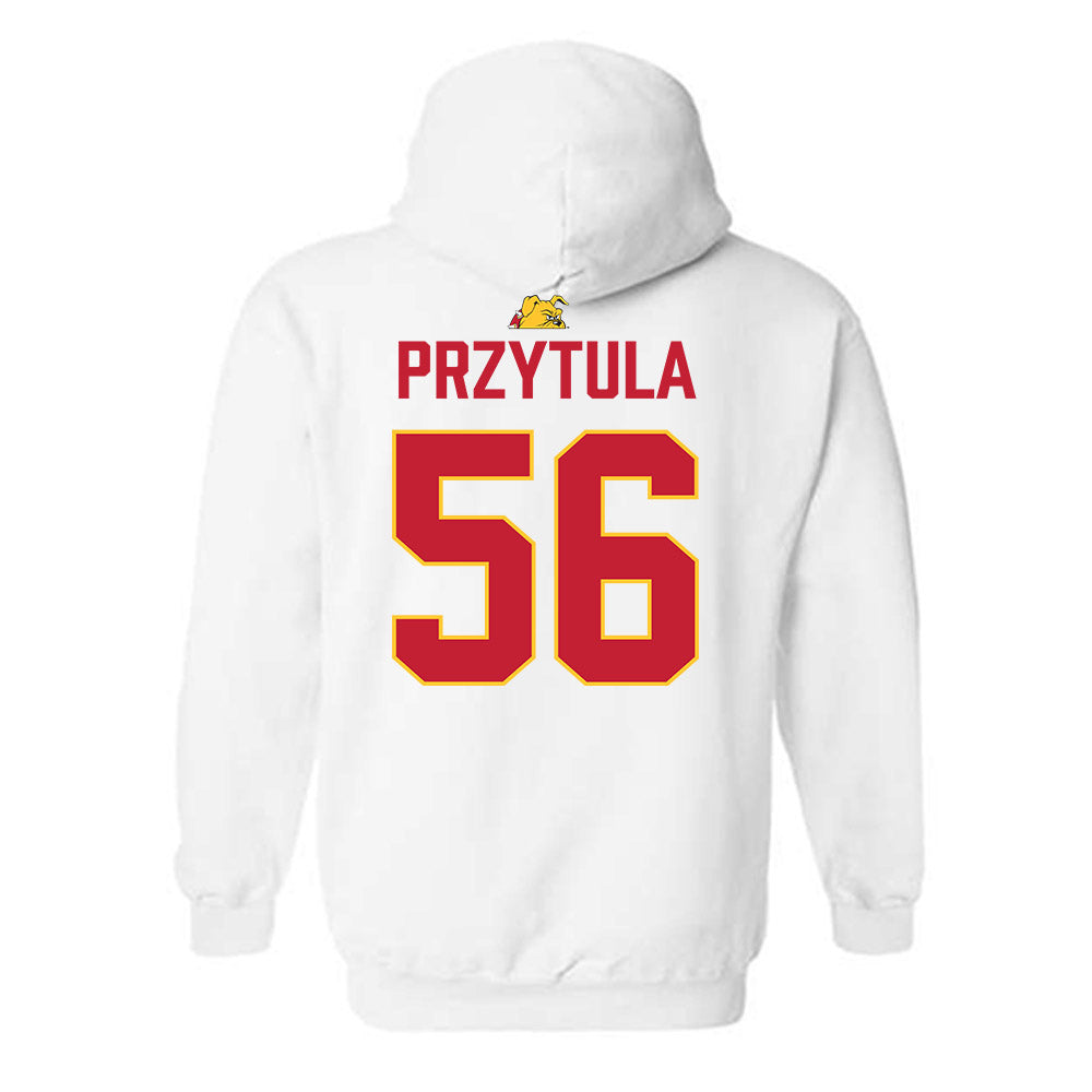 Ferris State - NCAA Football : Ben Przytula - 5 years National Champions Hooded Sweatshirt-1