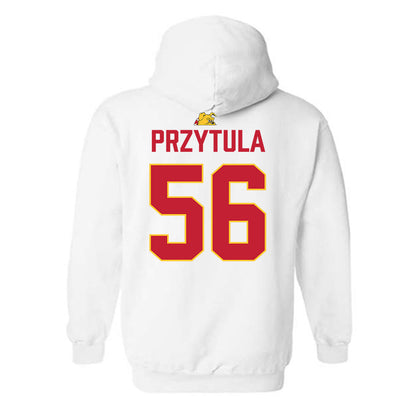 Ferris State - NCAA Football : Ben Przytula - 5 years National Champions Hooded Sweatshirt-1
