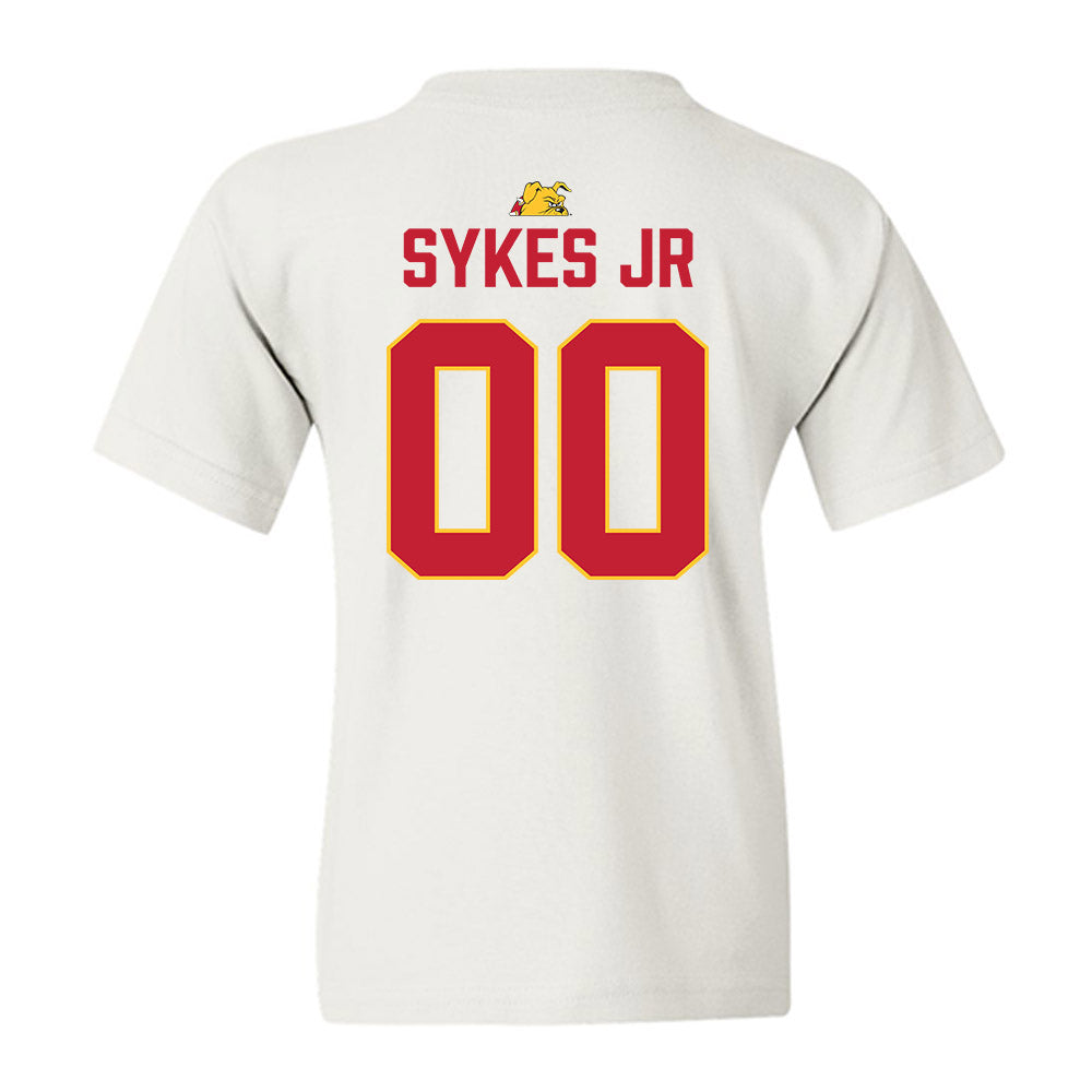 Ferris State - NCAA Football : Will Sykes Jr - 5 years National Champions Youth T-Shirt-1