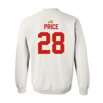 Ferris State - NCAA Football : Jakob Price - 5 years National Champions Crewneck Sweatshirt-1