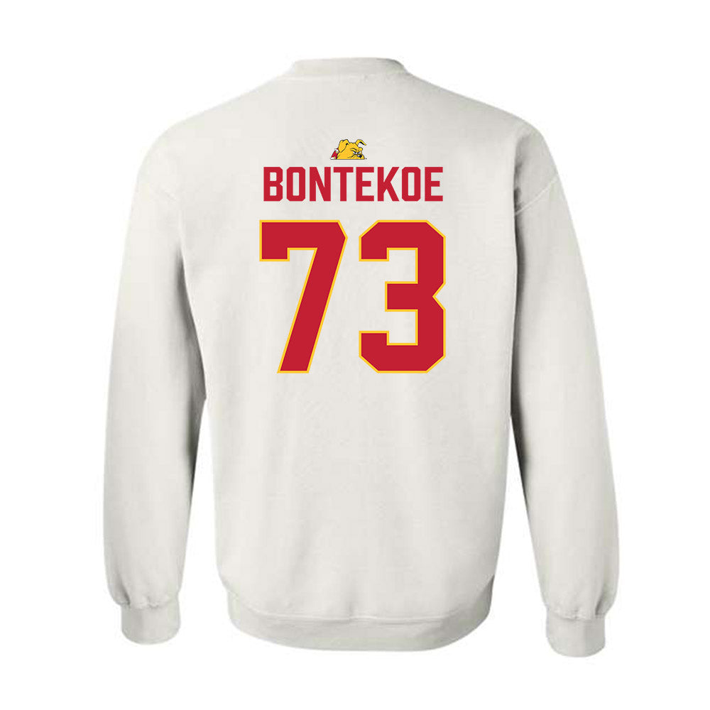 Ferris State - NCAA Football : Mack Bontekoe - 5 years National Champions Crewneck Sweatshirt-1