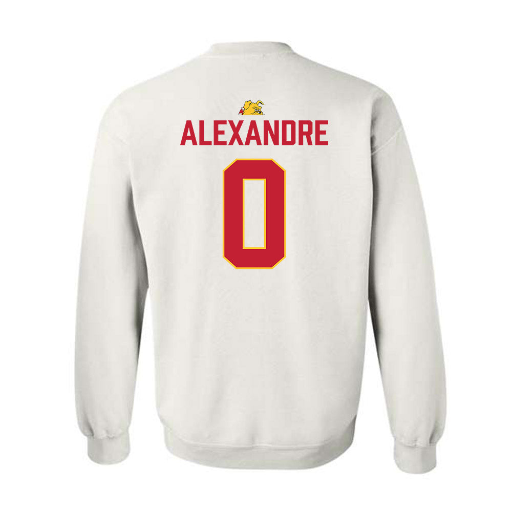 Ferris State - NCAA Football : Jacarvis Alexandre - 5 years National Champions Crewneck Sweatshirt-1