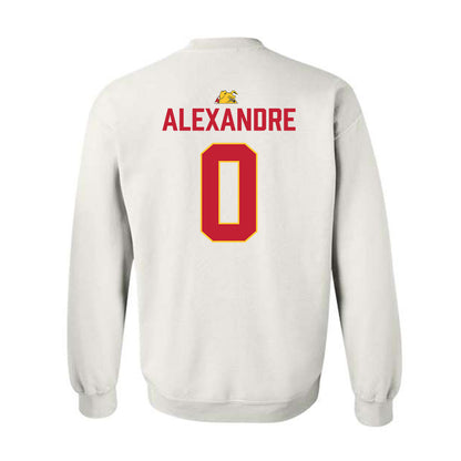 Ferris State - NCAA Football : Jacarvis Alexandre - 5 years National Champions Crewneck Sweatshirt-1