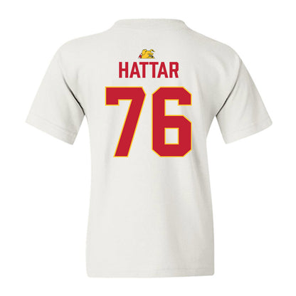 Ferris State - NCAA Football : Lawrence Hattar - 5 years National Champions Youth T-Shirt-1