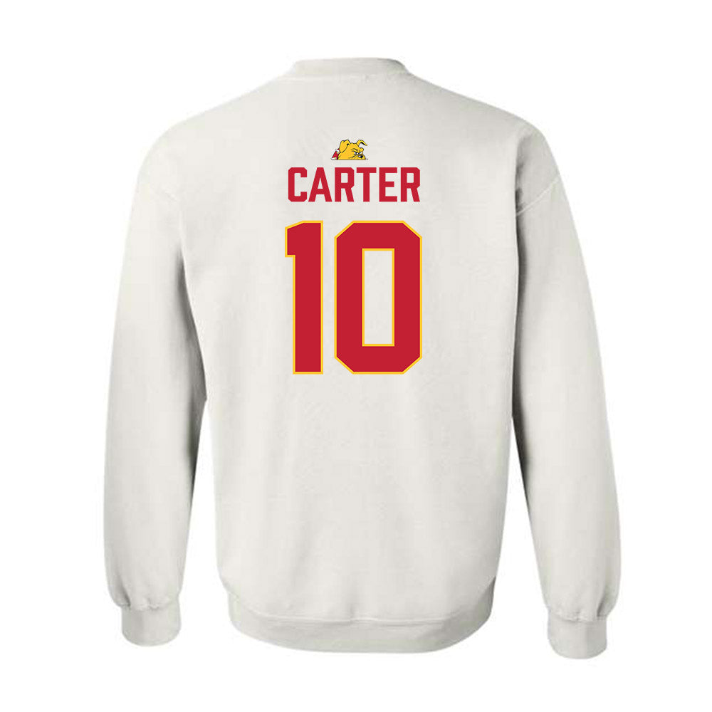 Ferris State - NCAA Football : Ralph carter Carter - 5 years National Champions Crewneck Sweatshirt-1