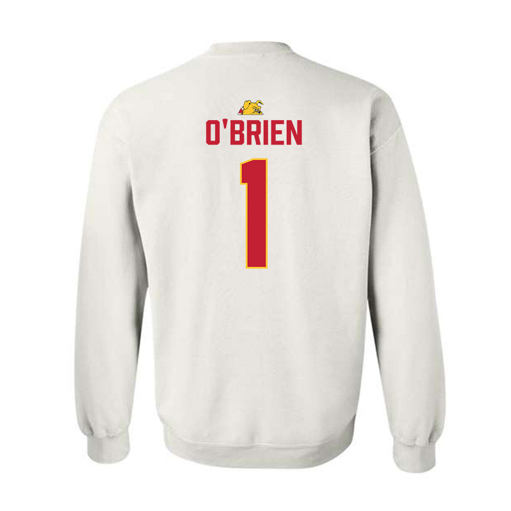 Ferris State - NCAA Football : Emari O'Brien - 5 years National Champions Crewneck Sweatshirt-1