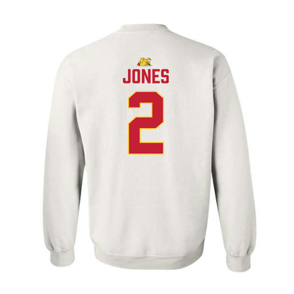 Ferris State - NCAA Football : Daviere Jones - 5 years National Champions Crewneck Sweatshirt-1