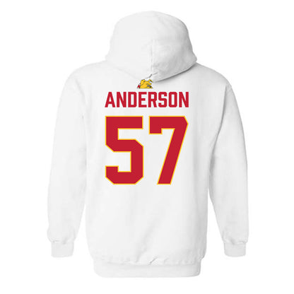 Ferris State - NCAA Football : Derek Anderson - 5 years National Champions Hooded Sweatshirt-1