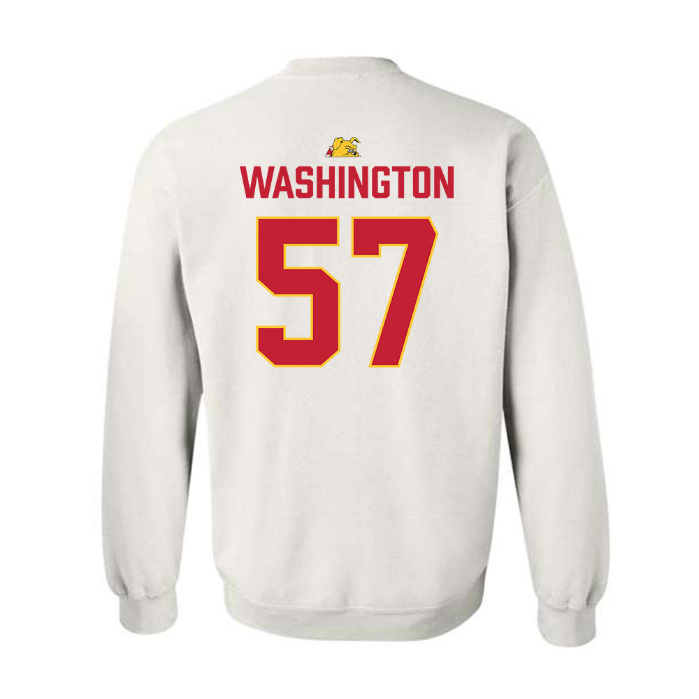Ferris State - NCAA Football : Jaylen Washington - 5 years National Champions Crewneck Sweatshirt-1
