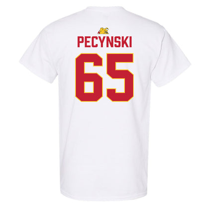 Ferris State - NCAA Football : Cory Pecynski - 5 years National Champions T-Shirt-1