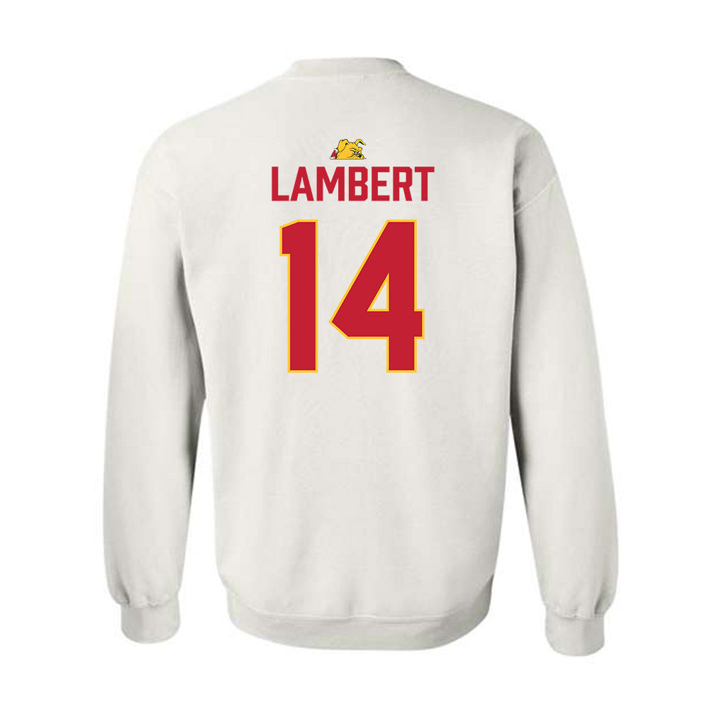 Ferris State - NCAA Football : Stanley Lambert - 5 years National Champions Crewneck Sweatshirt-1