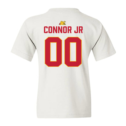 Ferris State - NCAA Football : Daniel Connor Jr - 5 years National Champions Youth T-Shirt-1