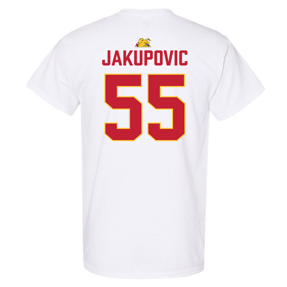 Ferris State - NCAA Football : Elmir Jakupovic - 5 years National Champions T-Shirt-1