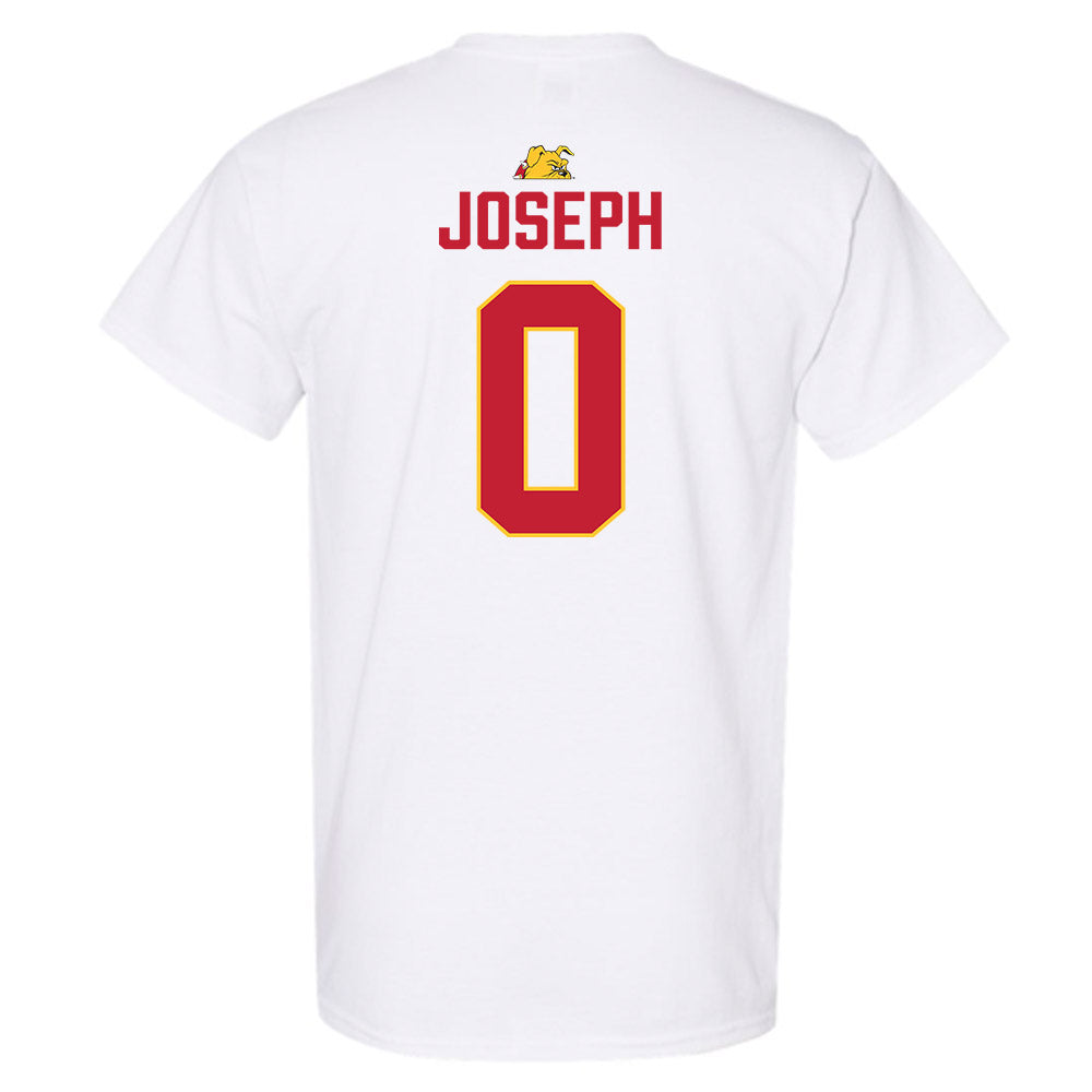 Ferris State - NCAA Football : tez joseph - 5 years National Champions T-Shirt-1