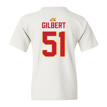 Ferris State - NCAA Football : DJ Gilbert - 5 years National Champions Youth T-Shirt-1