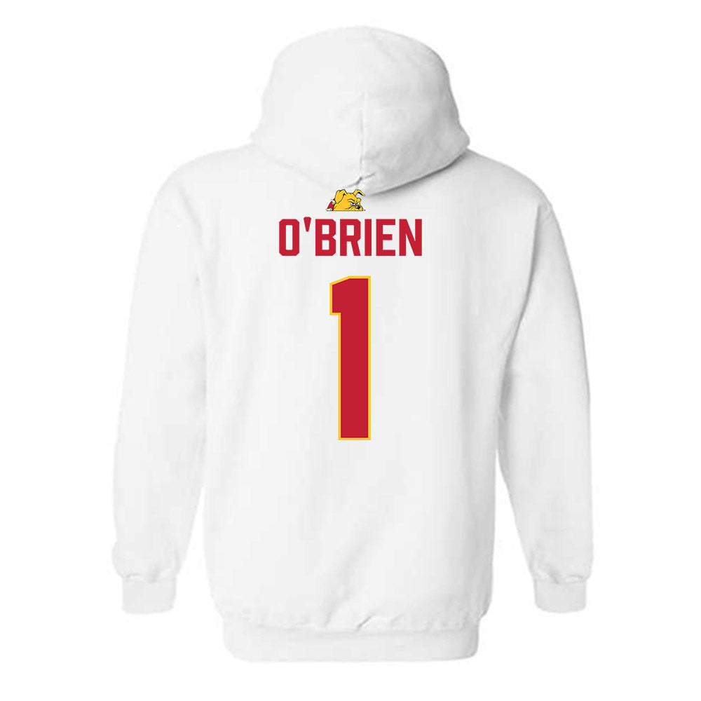 Ferris State - NCAA Football : Emari O'Brien - 5 years National Champions Hooded Sweatshirt-1
