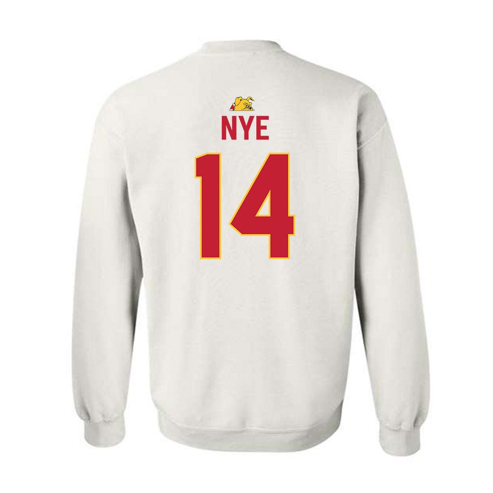 Ferris State - NCAA Football : Cooper Nye - 5 years National Champions Crewneck Sweatshirt-1