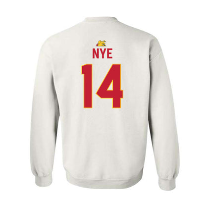 Ferris State - NCAA Football : Cooper Nye - 5 years National Champions Crewneck Sweatshirt-1