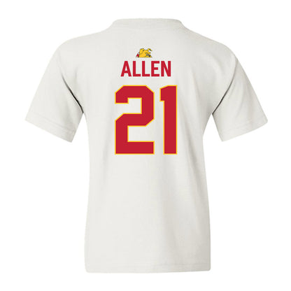 Ferris State - NCAA Football : Timothy Allen - 5 years National Champions Youth T-Shirt-1