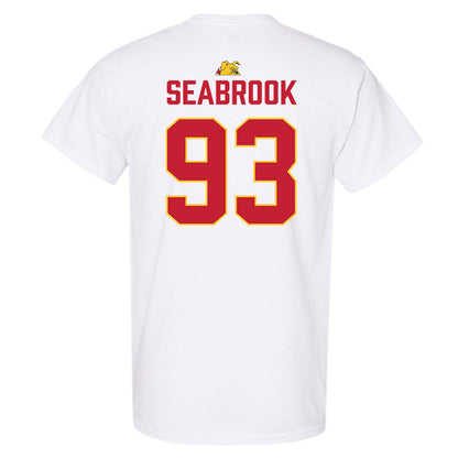 Ferris State - NCAA Football : Erick Seabrook - 5 years National Champions T-Shirt-1