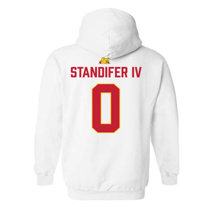 Ferris State - NCAA Football : Milton Standifer IV - 5 years National Champions Hooded Sweatshirt-1