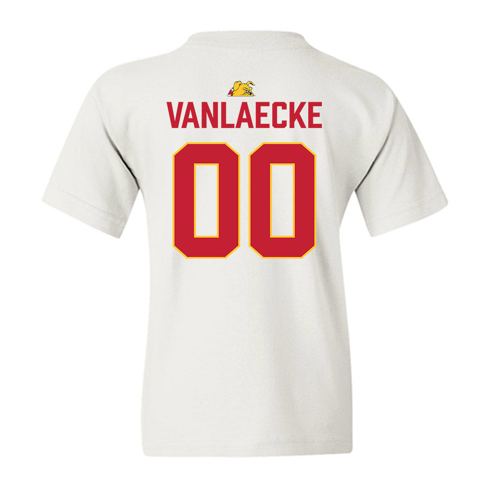 Ferris State - NCAA Football : Brady VanLaecke - 5 years National Champions Youth T-Shirt-1