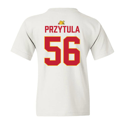 Ferris State - NCAA Football : Ben Przytula - 5 years National Champions Youth T-Shirt-1