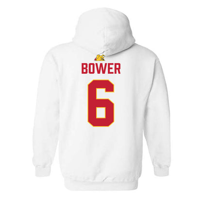 Ferris State - NCAA Football : Tarick Bower - 5 years National Champions Hooded Sweatshirt-1