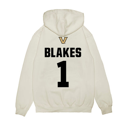 Vanderbilt - NCAA Women's Basketball : Mikayla Blakes - MB1 Classic Shersey Premium Hooded Sweatshirt-1