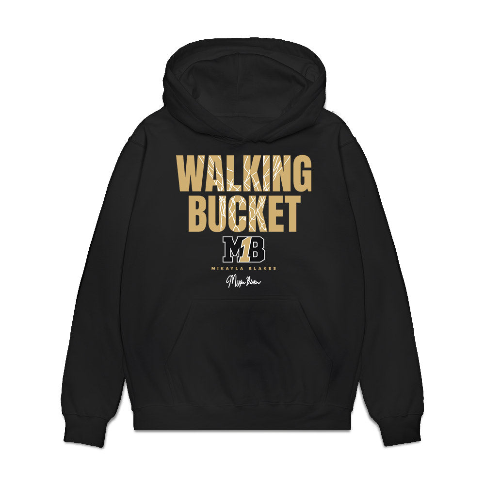 Vanderbilt - NCAA Women's Basketball : Mikayla Blakes - Walk1ng Bucket Premium Hooded Sweatshirt-0