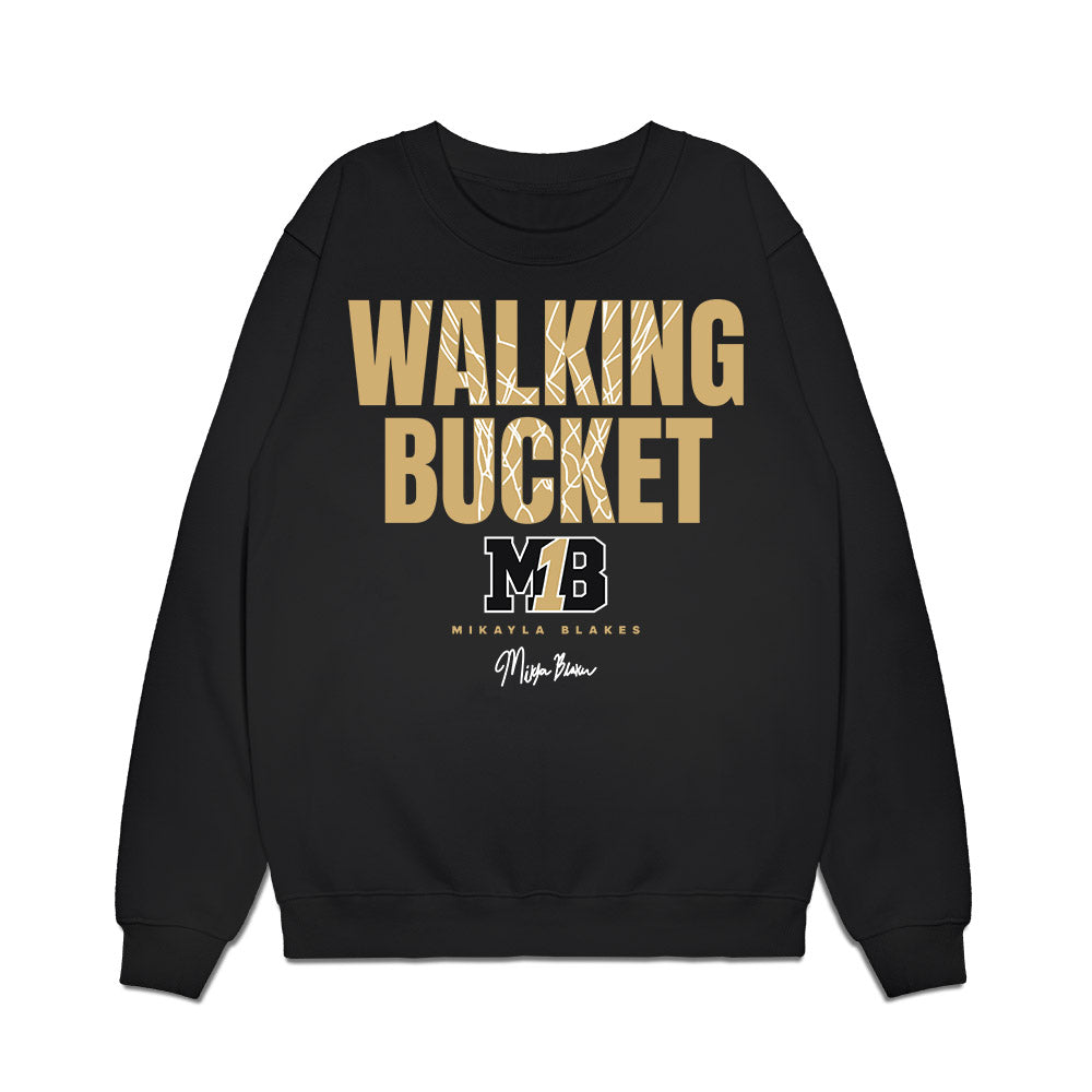 Vanderbilt - NCAA Women's Basketball : Mikayla Blakes - Walk1ng Bucket Premium Crewneck Sweatshirt-0