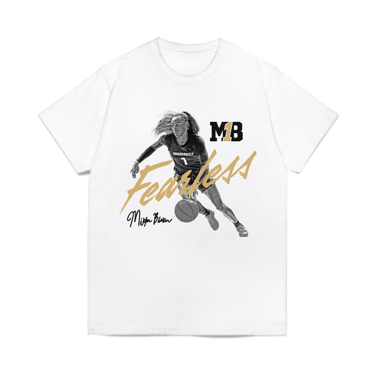 Vanderbilt - NCAA Women's Basketball : Mikayla Blakes - Graphic Comfort Colors T-Shirt-0