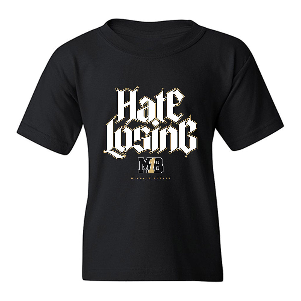 Vanderbilt - NCAA Women's Basketball : Mikayla Blakes - 1 Hate Losing Youth T-Shirt-0