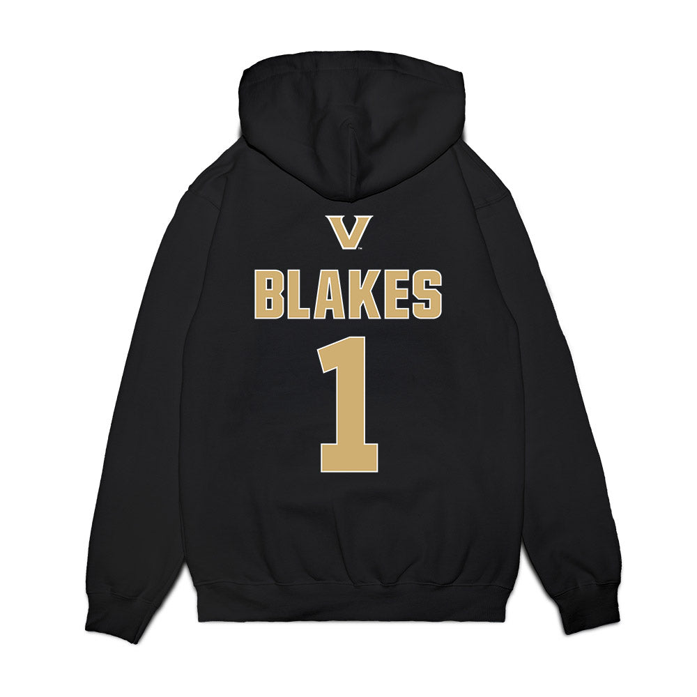 Vanderbilt - NCAA Women's Basketball : Mikayla Blakes - M1B Premium Hooded Sweatshirt-1