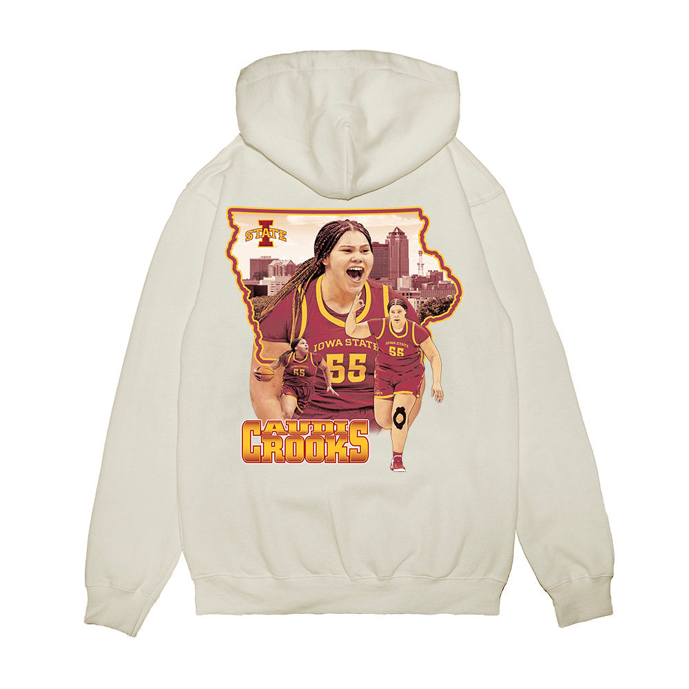 Iowa State - NCAA Women's Basketball : - Graphic Premium Hooded Sweatshirt-1