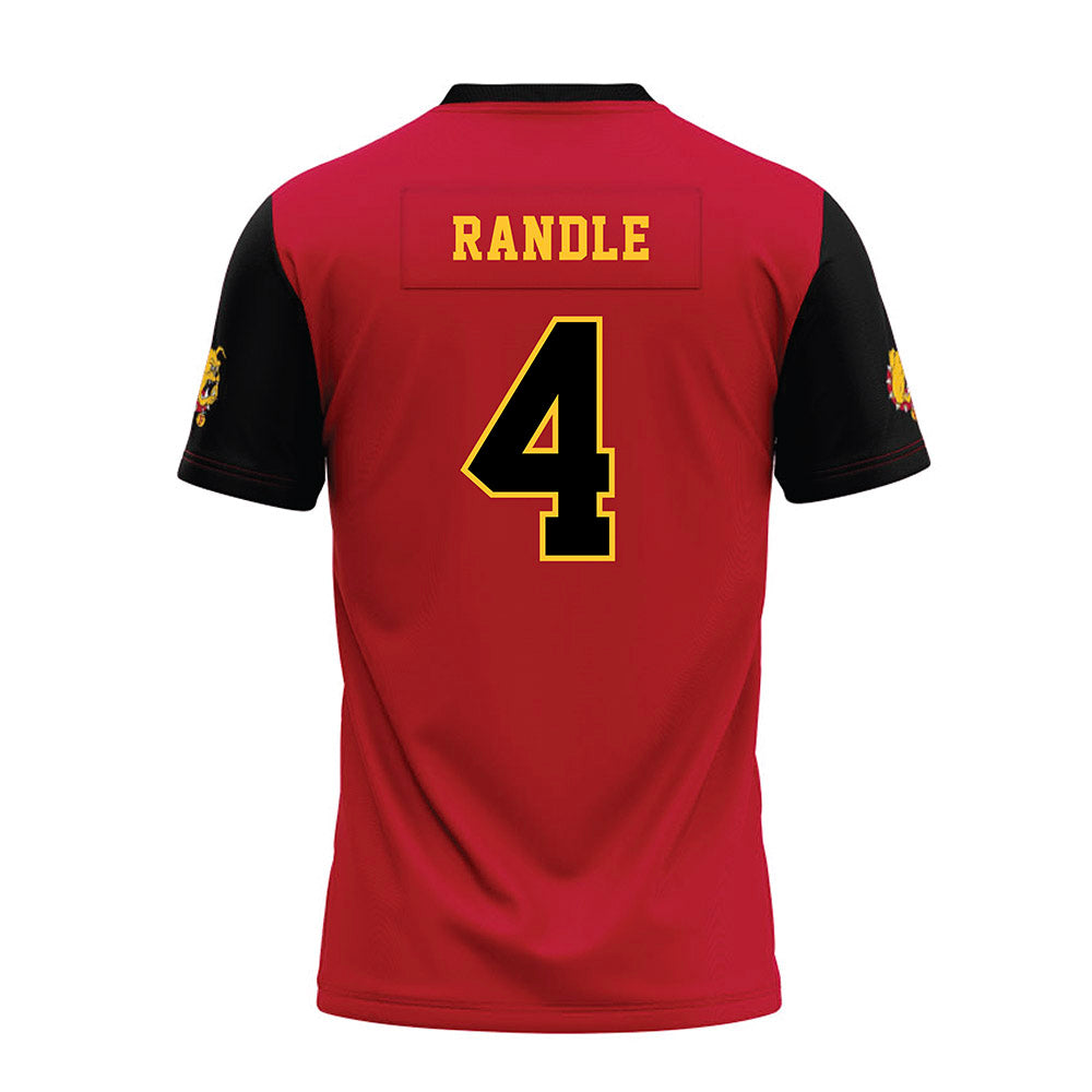 Ferris State - NCAA Football : Tyrin Randle - National Champions Premium Football Jersey-1