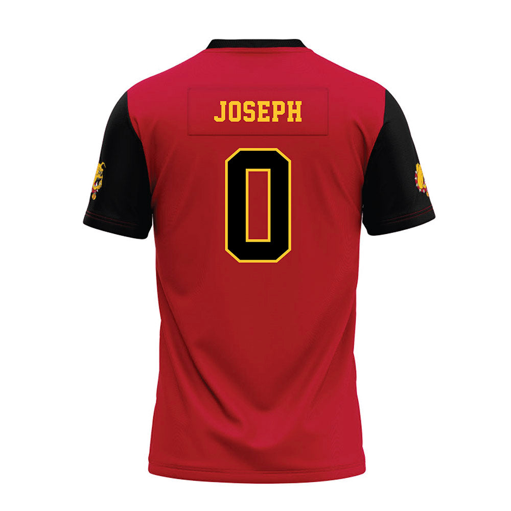 Ferris State - NCAA Football : tez joseph - National Champions Premium Football Jersey-1