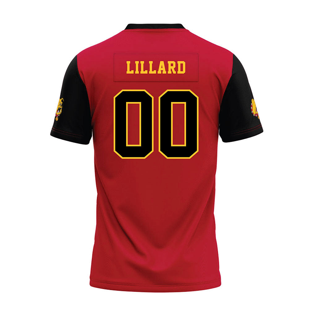 Ferris State - NCAA Football : Devin Lillard - National Champions Premium Football Jersey-1
