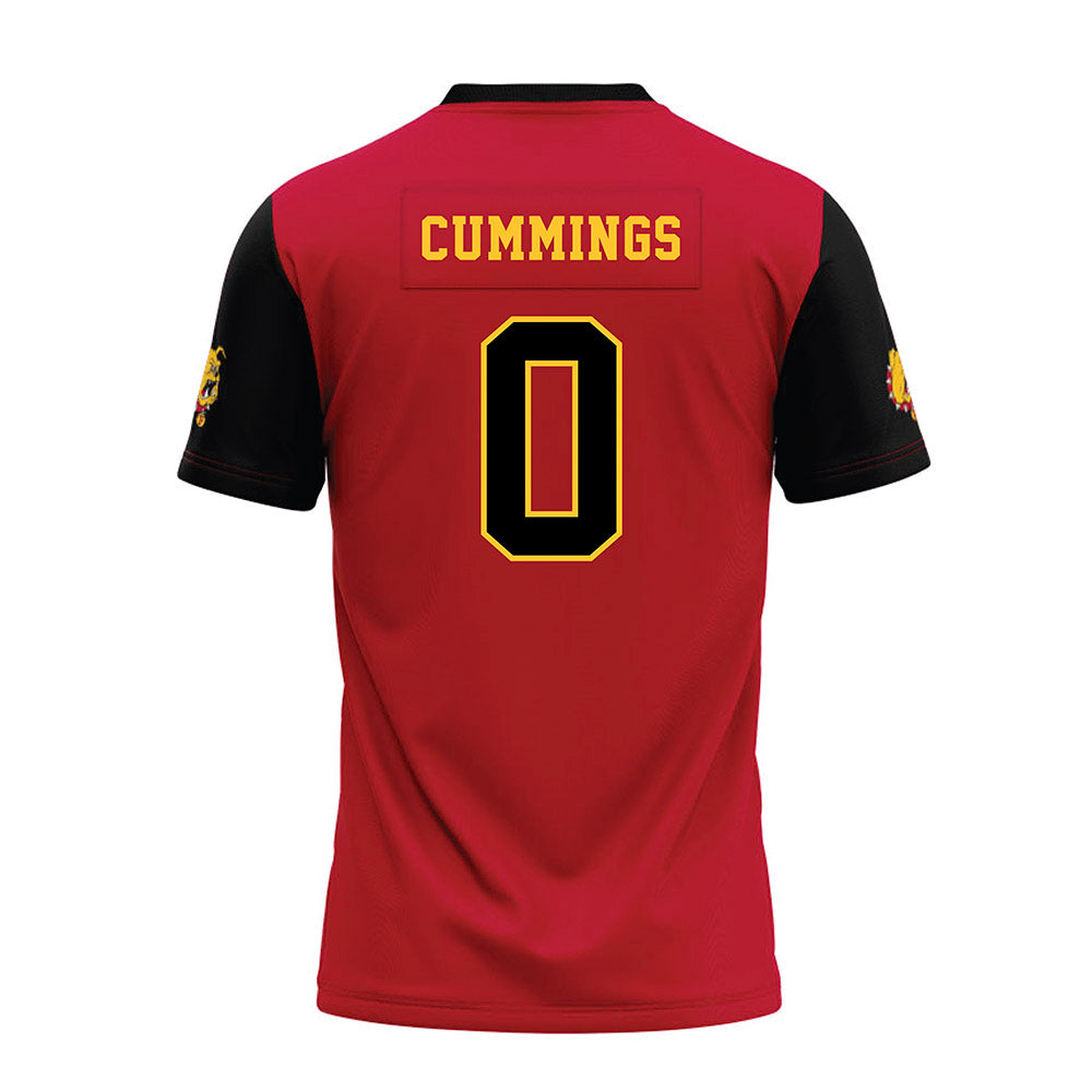 Ferris State - NCAA Football : Sam Cummings - National Champions Premium Football Jersey-1