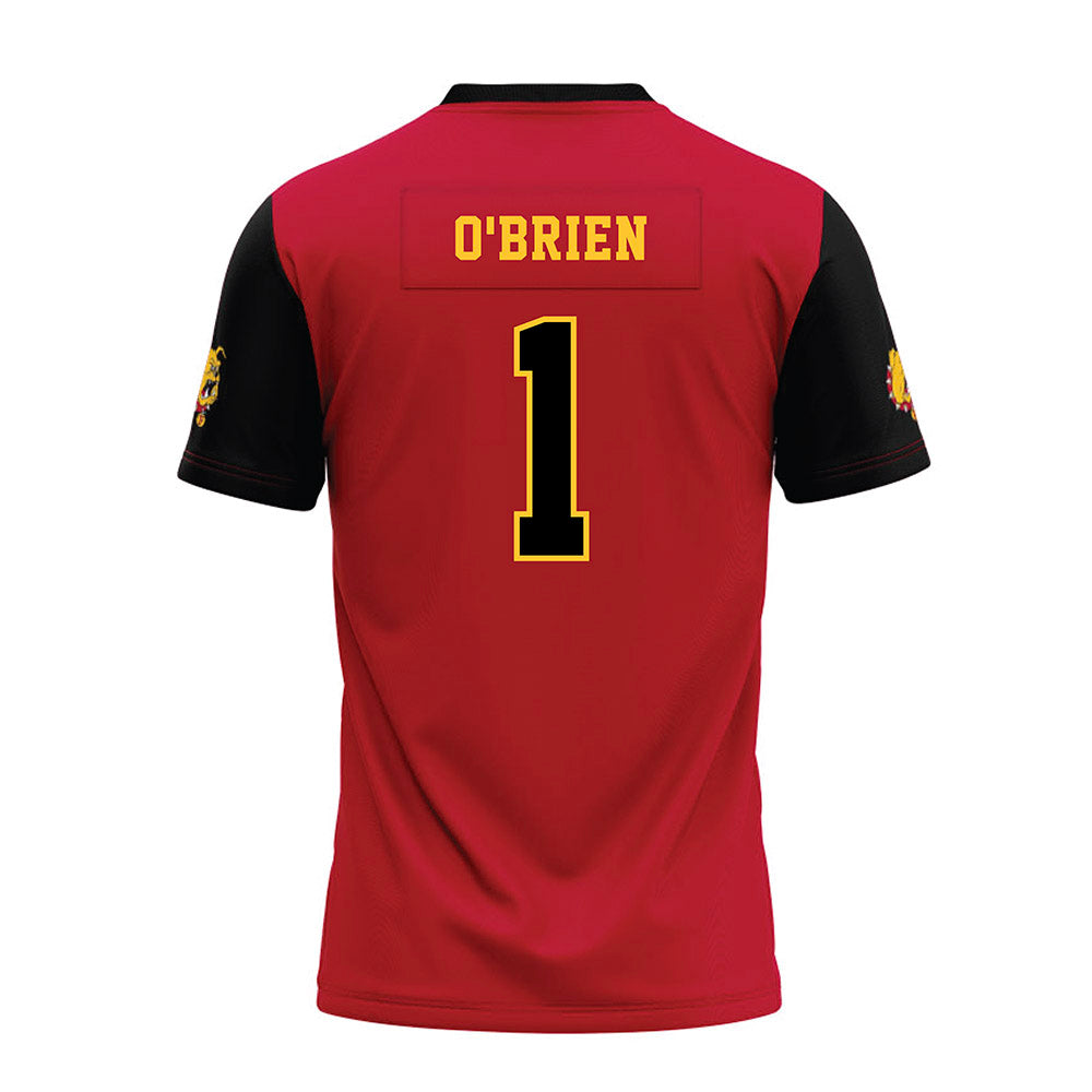Ferris State - NCAA Football : Emari O'Brien - National Champions Premium Football Jersey-1