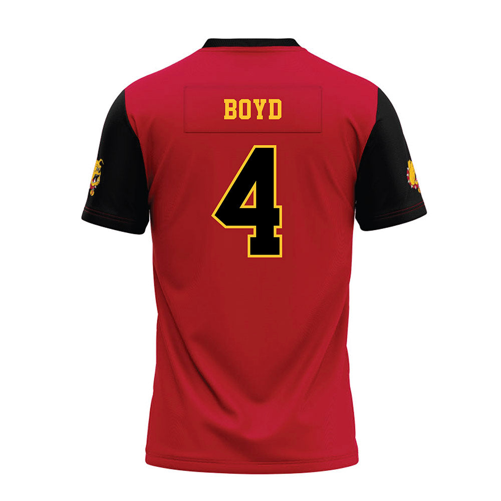 Ferris State - NCAA Football : Tae Boyd - National Champions Premium Football Jersey-1